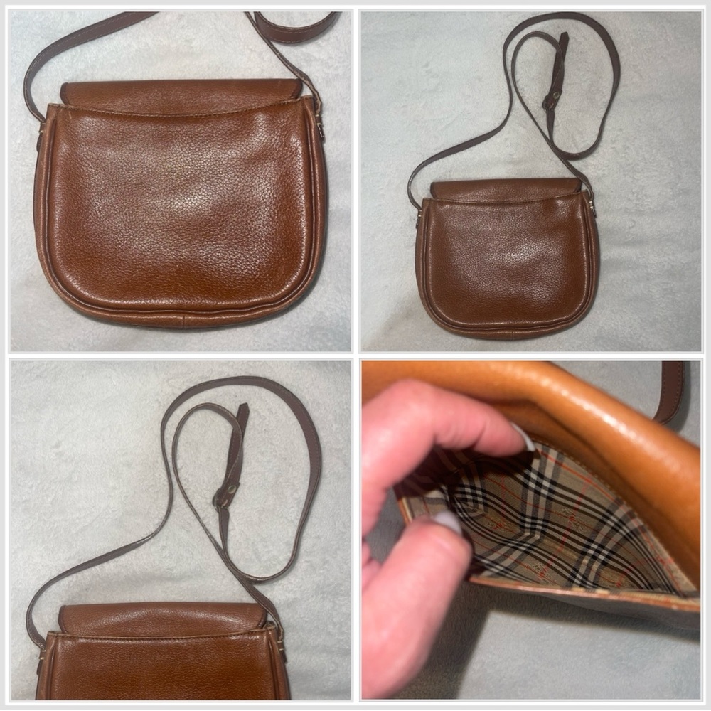 Brown Leather Burberrys Crossbody - Picture 12 of 16